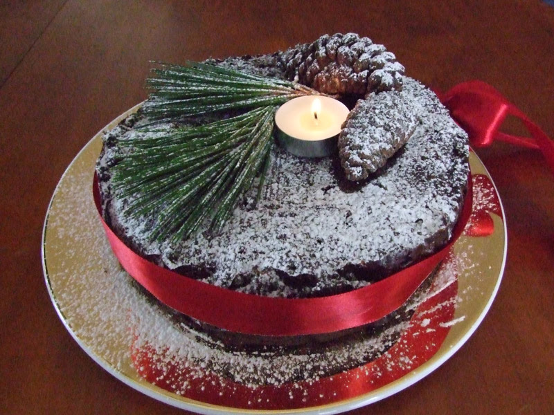 Schocolate Enriched Christmas Cake